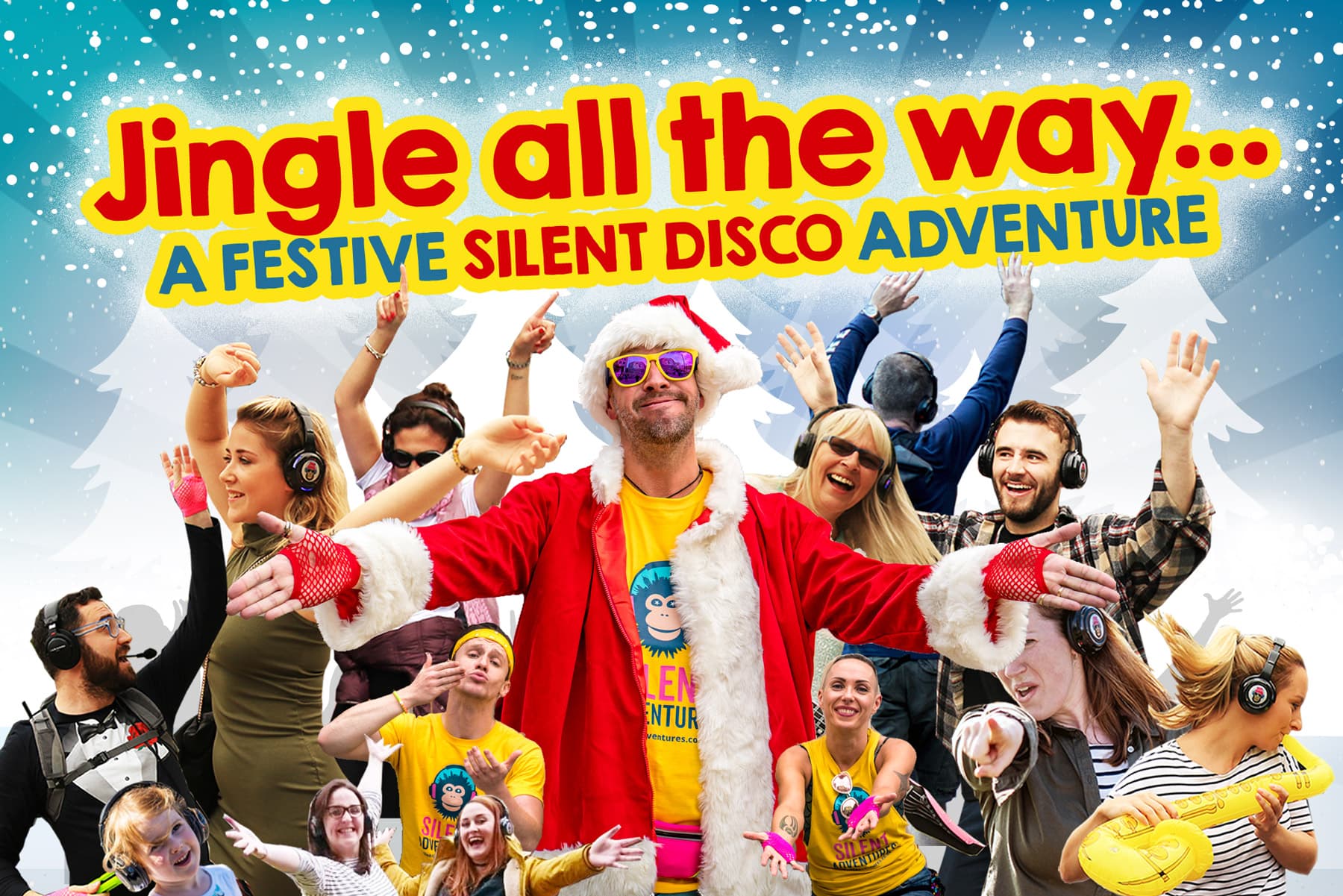 Christmas silent Disco Walking tours in Dublin