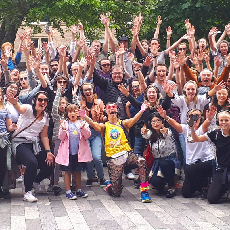 Dublin silent disco Walking Tours