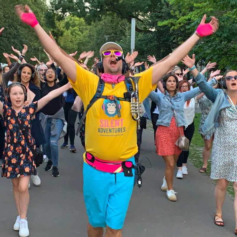 Dublin silent disco Walking Tours